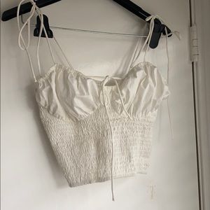 Milkmaid Crop Top